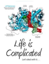 Life is complicated monday sticker